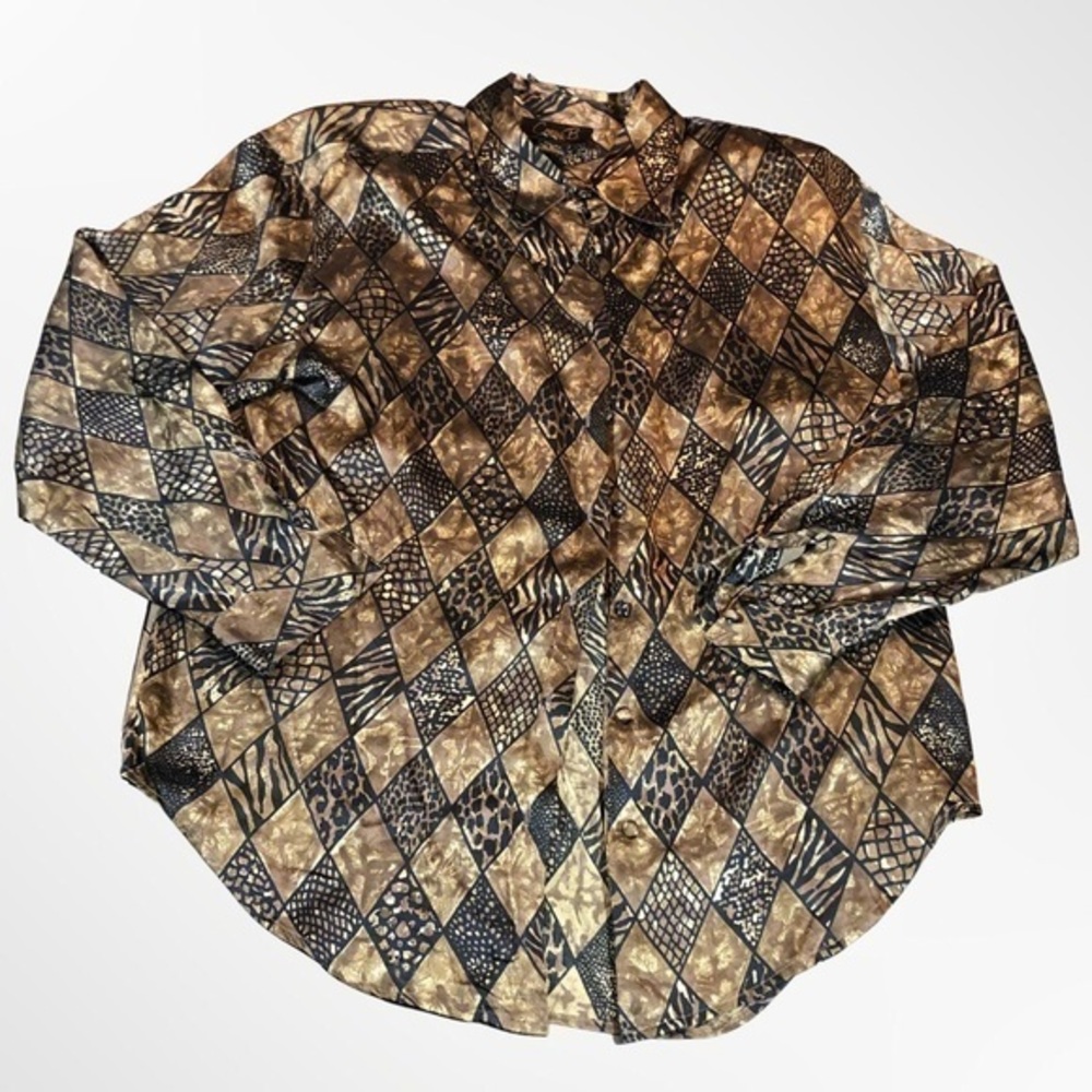 Vintage Corey B Silk Blouse